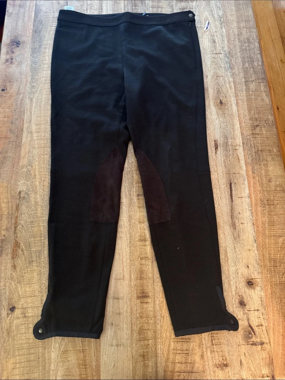 Polo Ralph Lauren Brown Ponte Riding Jodhpur Equestrian Pants Wool blend NEW